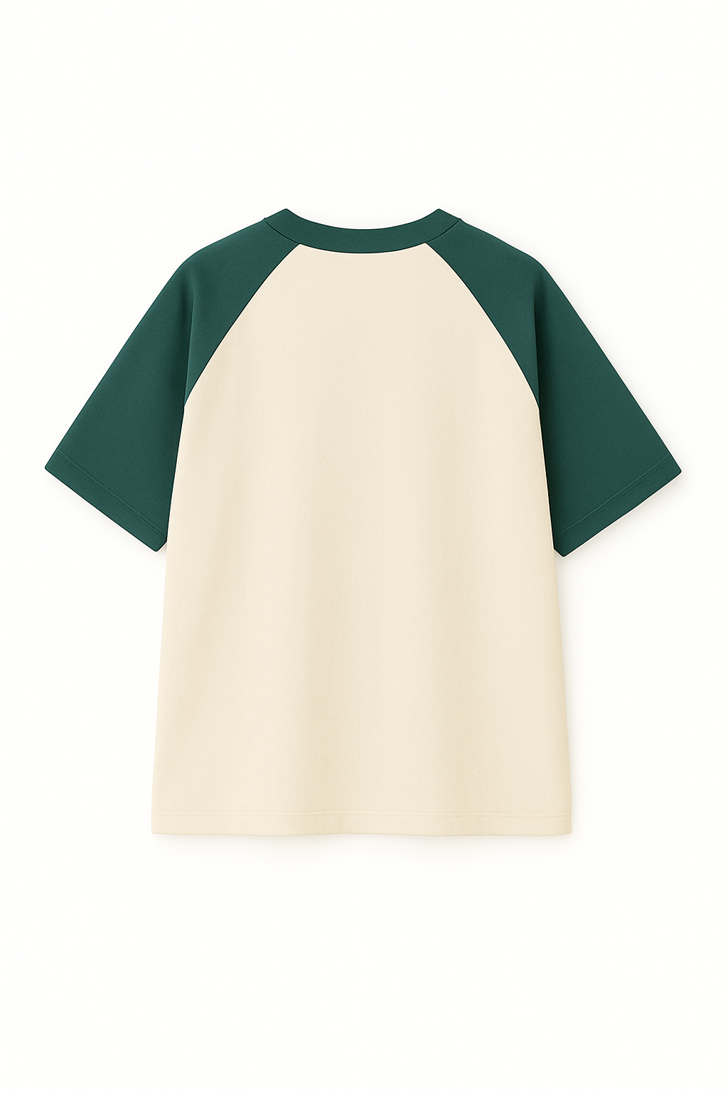 OVERSIZE MANGA COLOR VERDE PETROLEO-HABANO