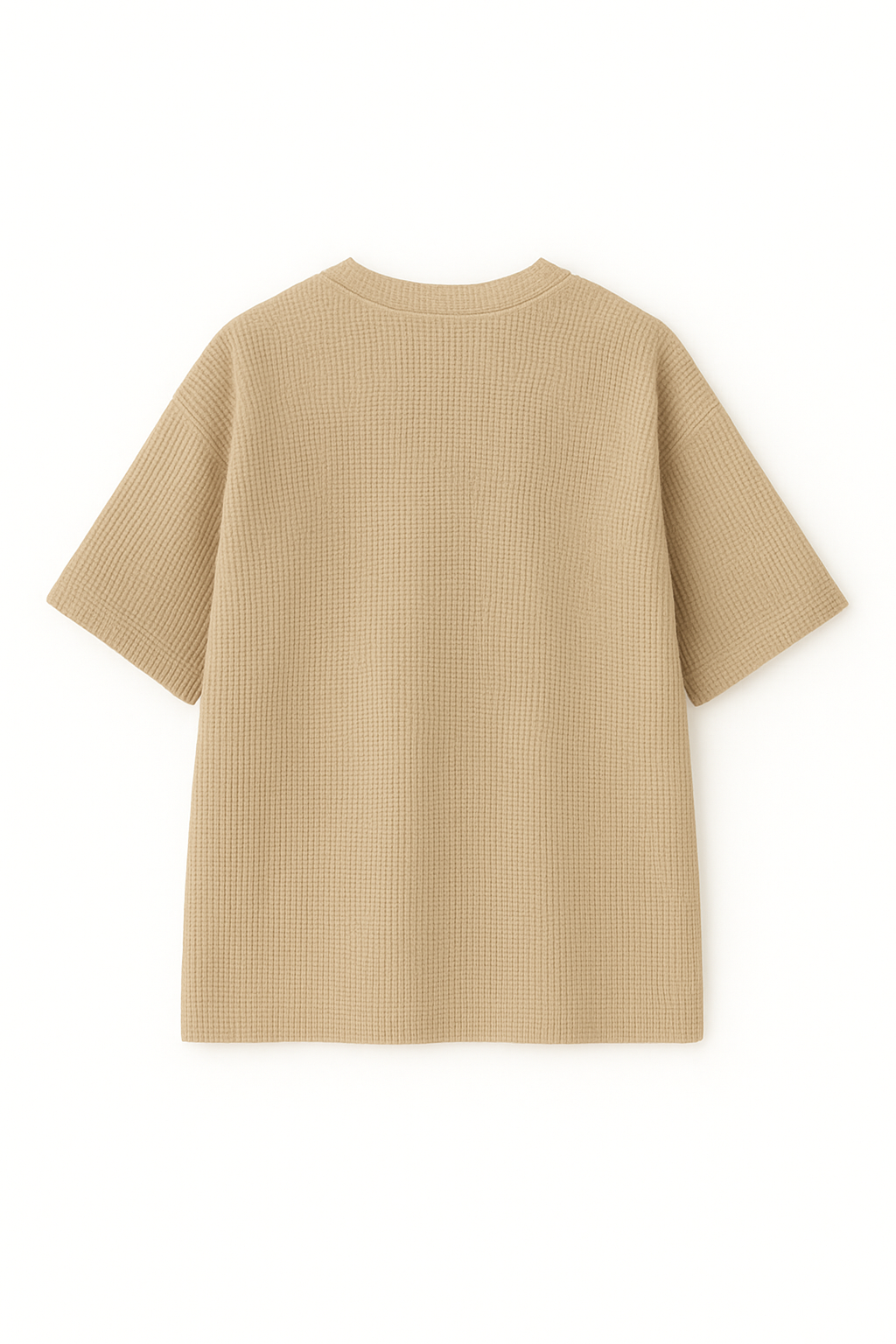 OVERSIZE WAFFLE BEIGE