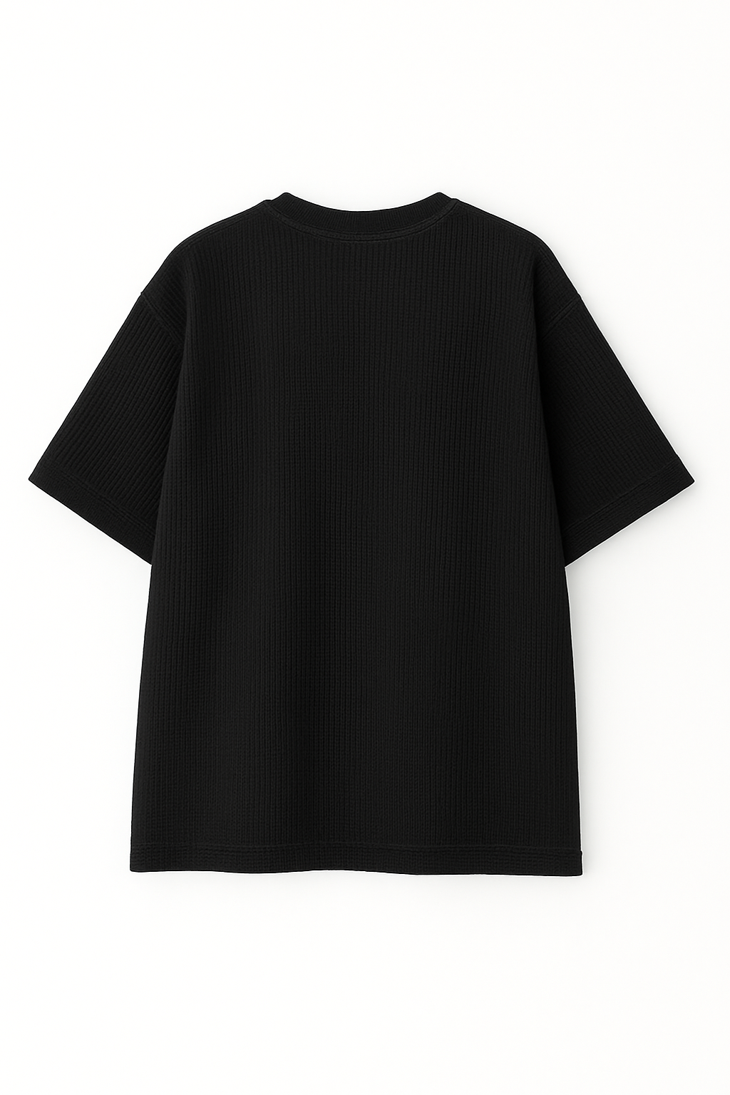 OVERSIZE WAFFLE NEGRA